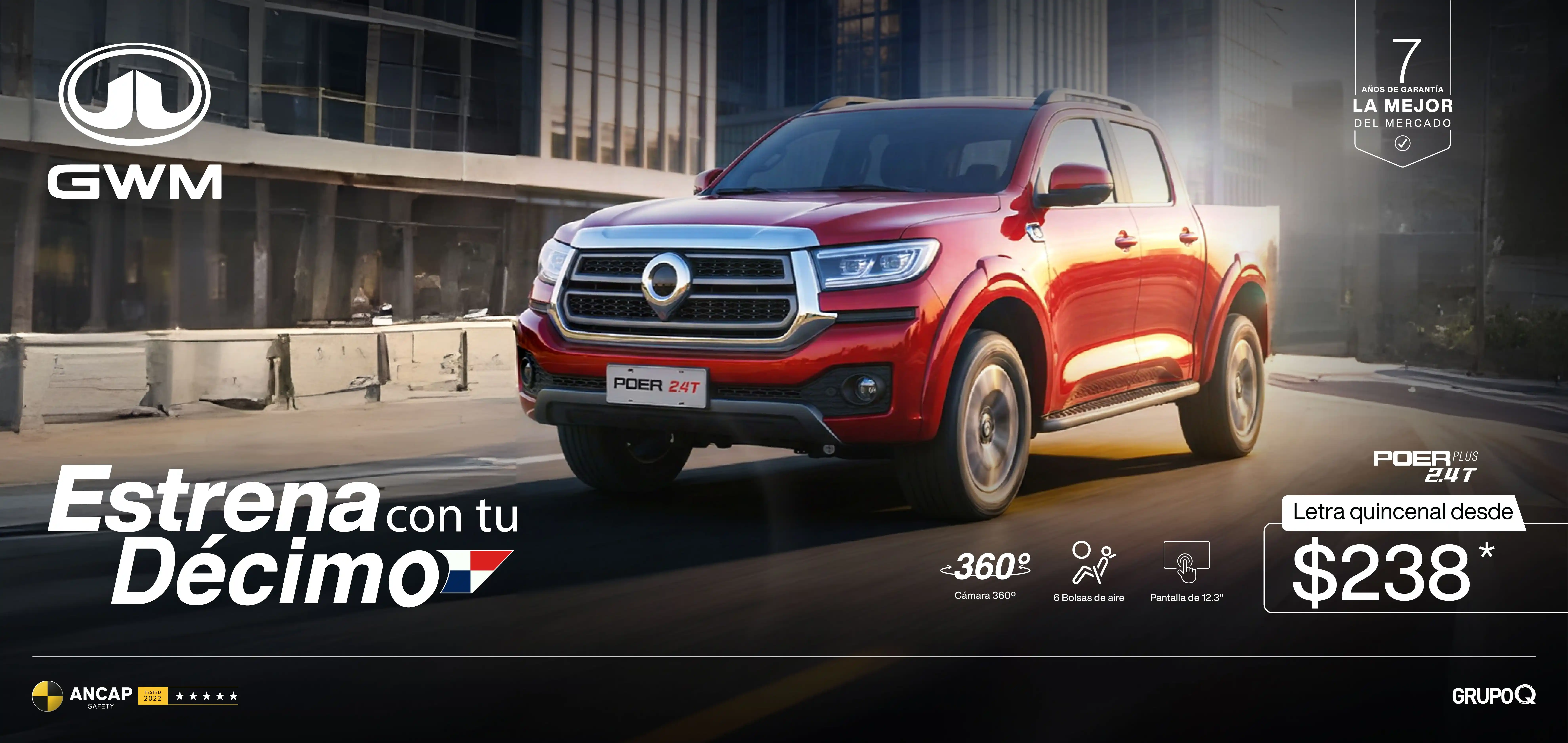 GWM - Poer 2.4T - Grupo Q