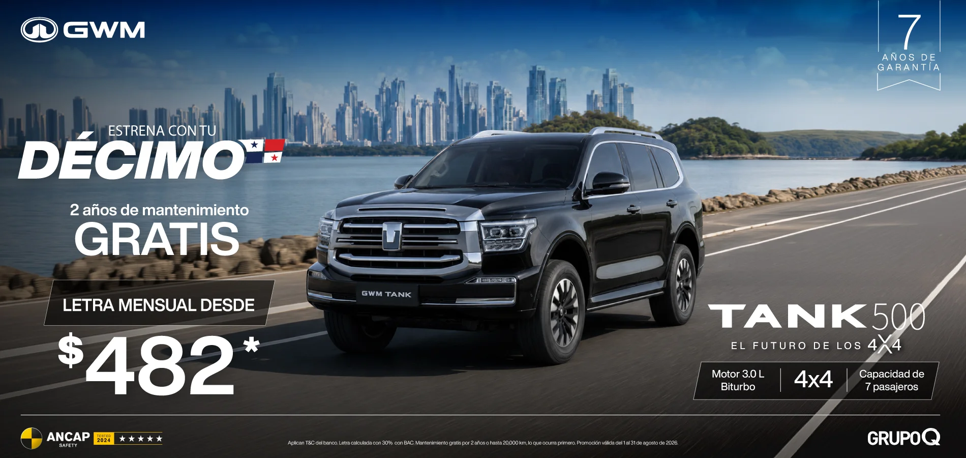 GWM - TANK 500 - Grupo Q