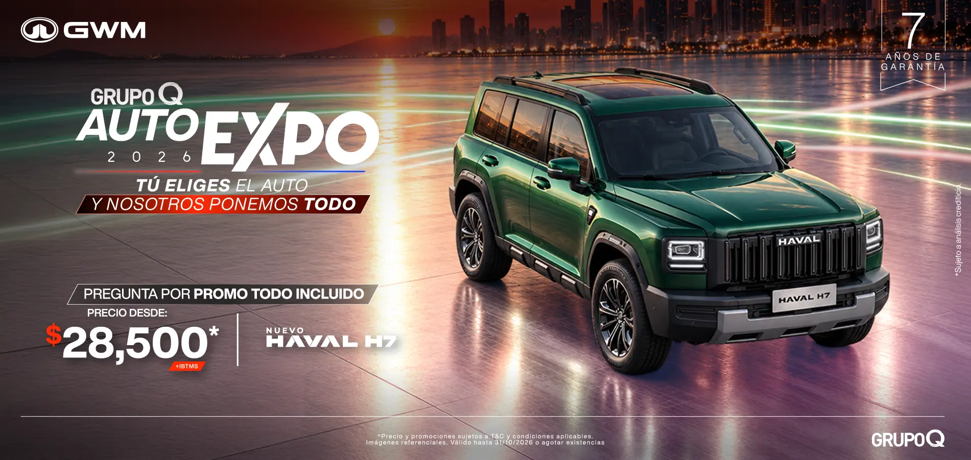GWM - Haval H7 - Grupo Q