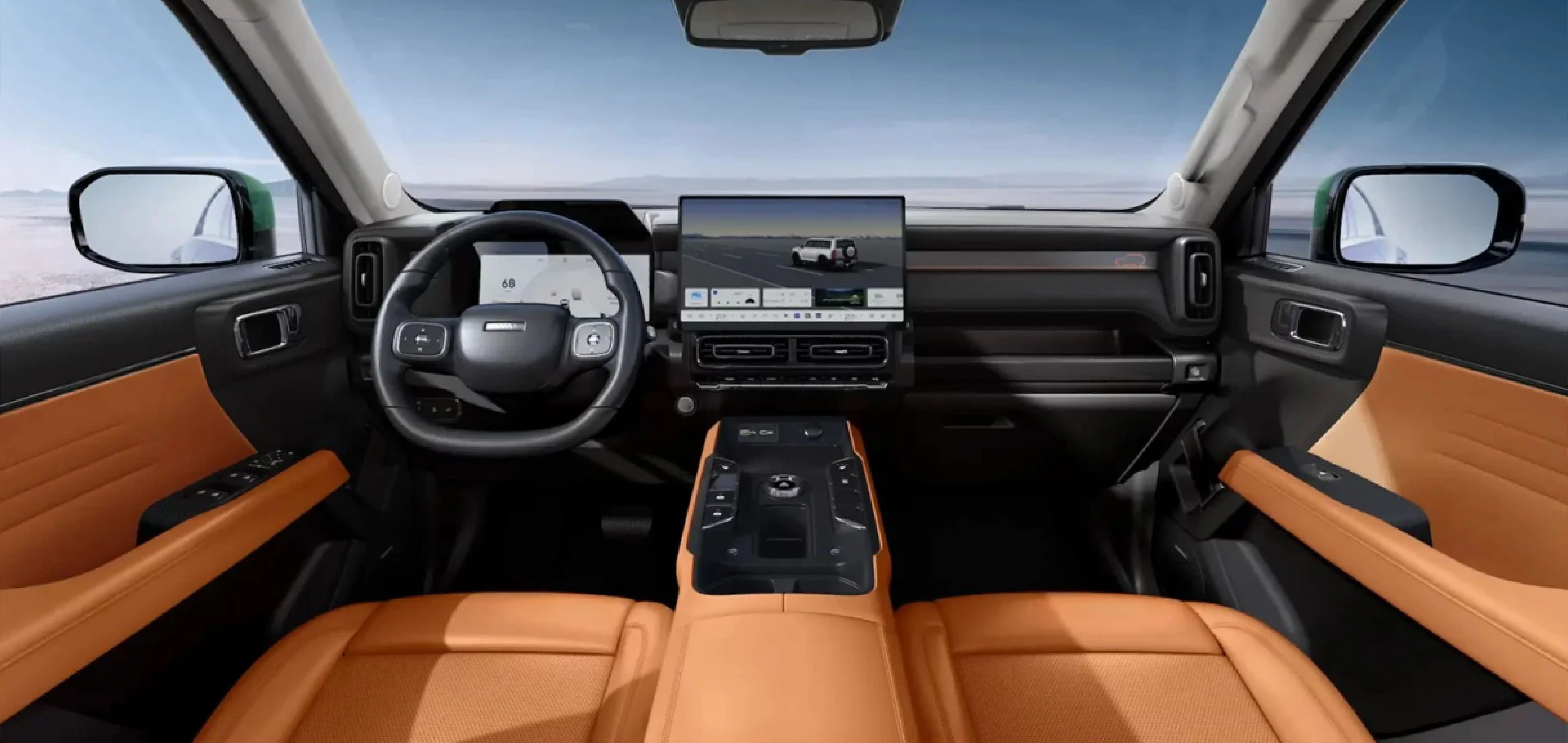Haval H7 Interior Marron
