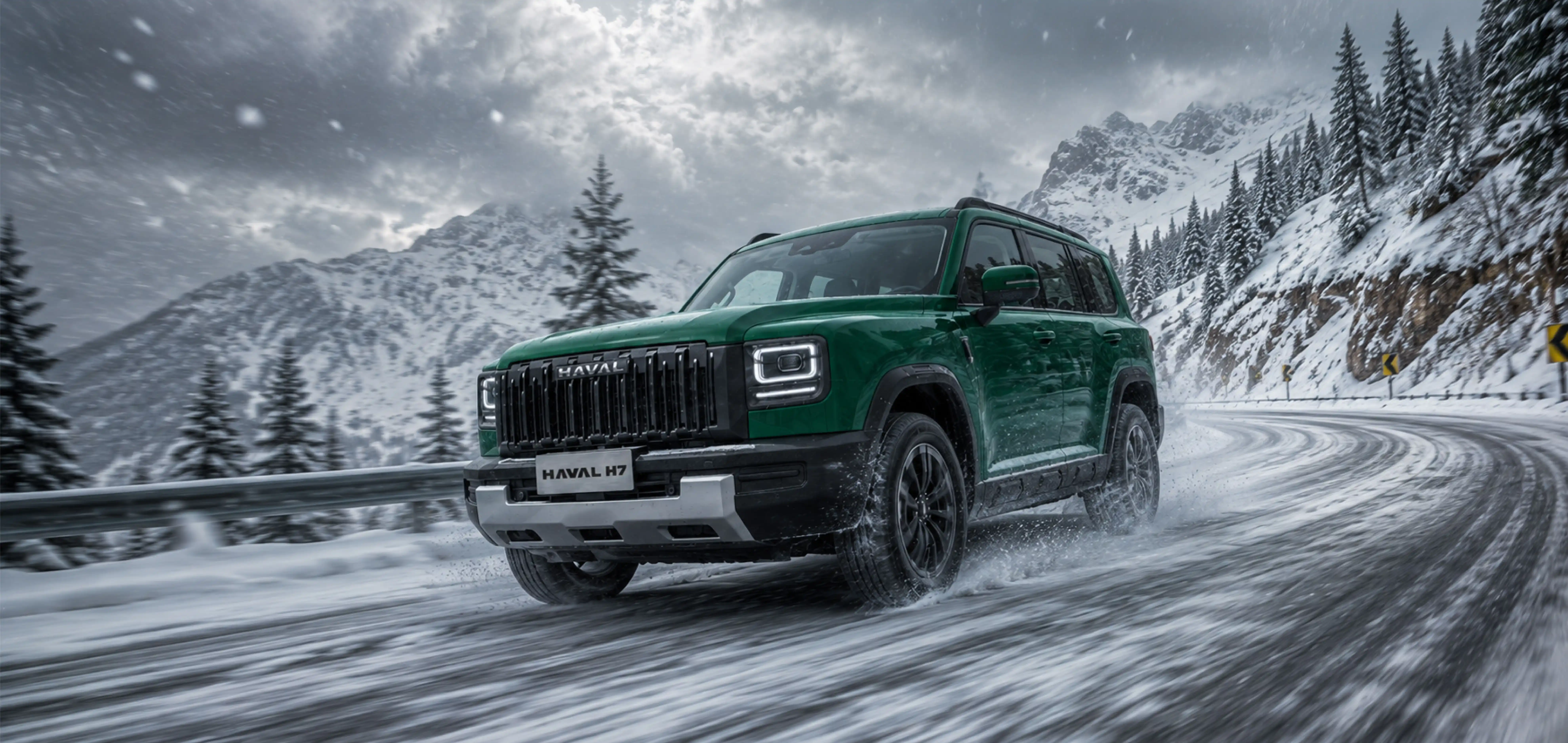 Haval H7 Modo Nieve